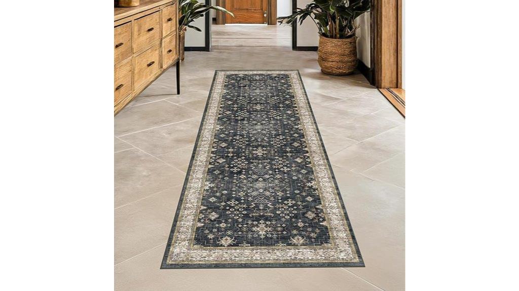 boho washable runner rugs