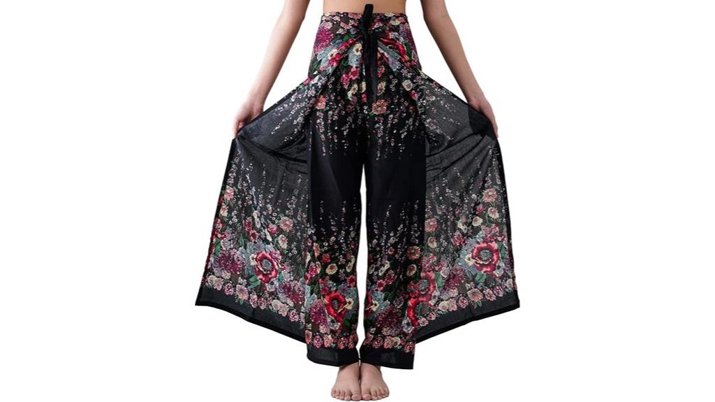 boho wide leg pants
