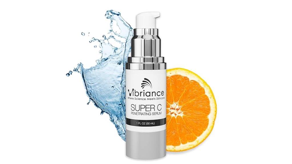 brightening mature skin serum