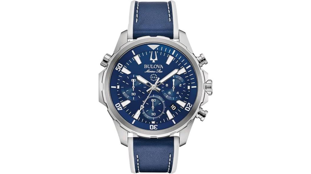 bulova marine star chronograph