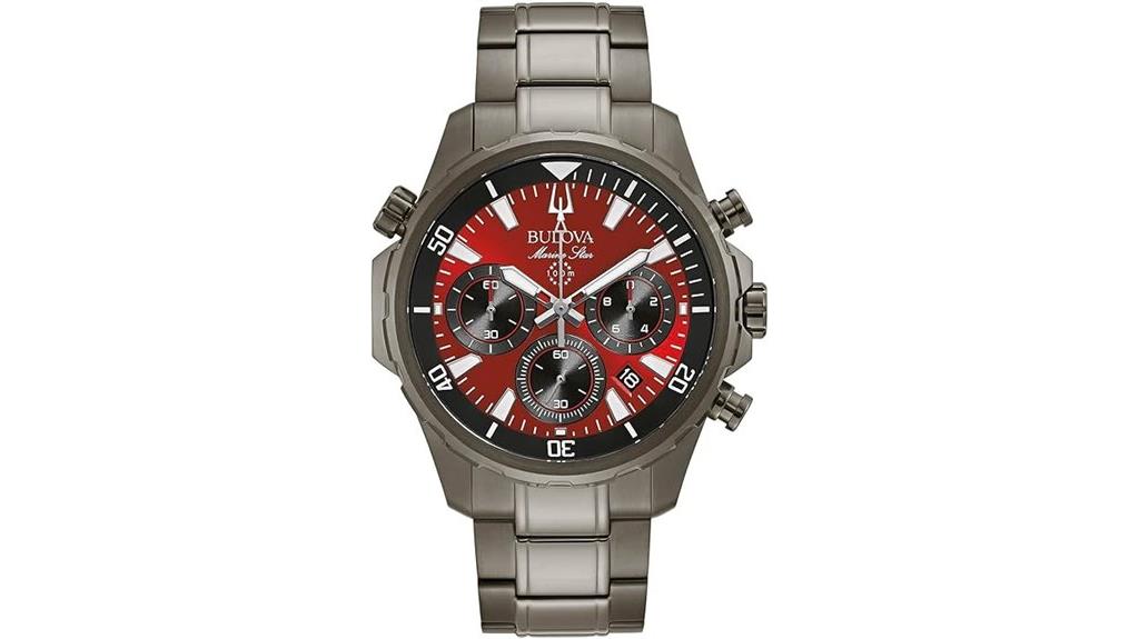 bulova marine star chronograph