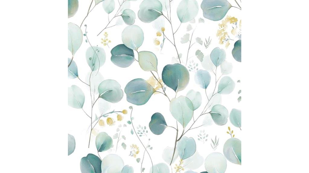 cabinet leaf peel wallpaper
