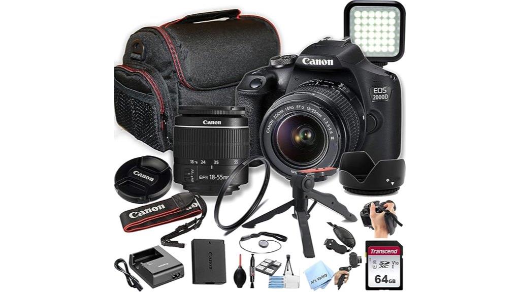 canon dslr bundle kit