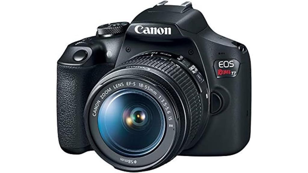 canon t7 with 18 55 lens