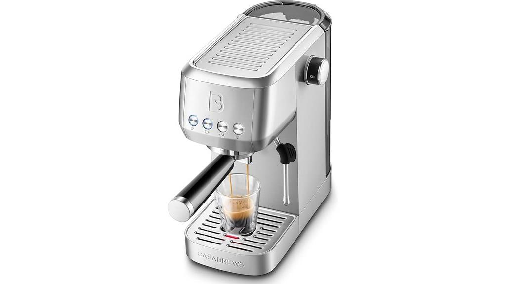 casabrews espresso steam frother