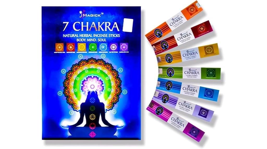 chakra incense gift pack
