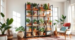 charming boho bookcase ideas
