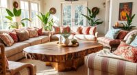chic boho coffee tables