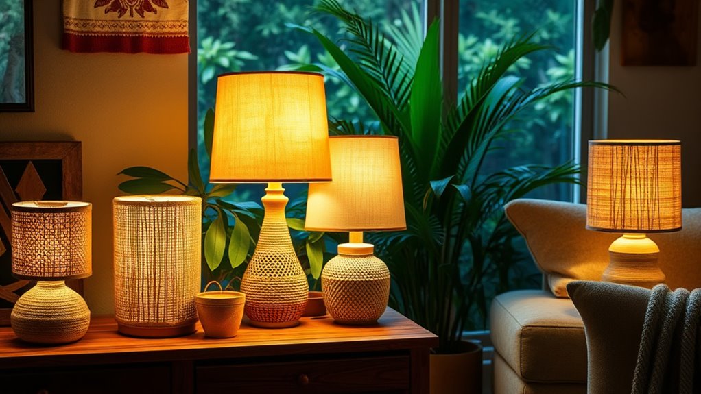 chic boho lamp ideas