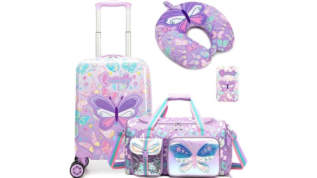 children s 3 piece suitcase set