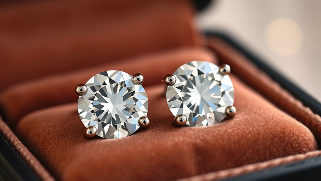 choosing quality diamond earrings