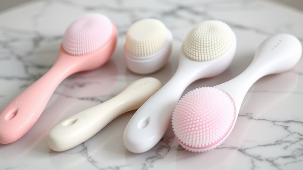 choosing suitable facial brush