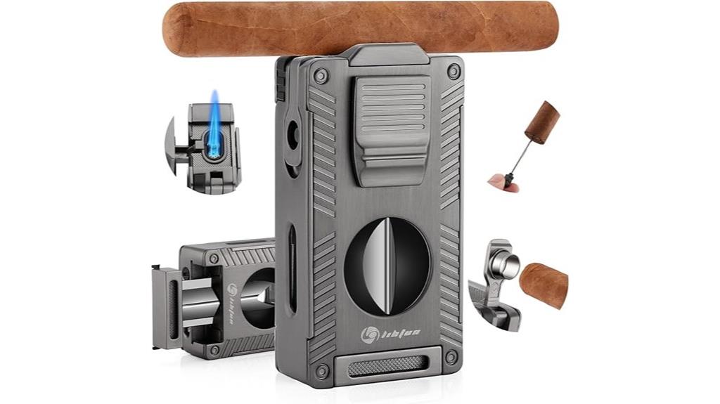 cigar lighter with punch