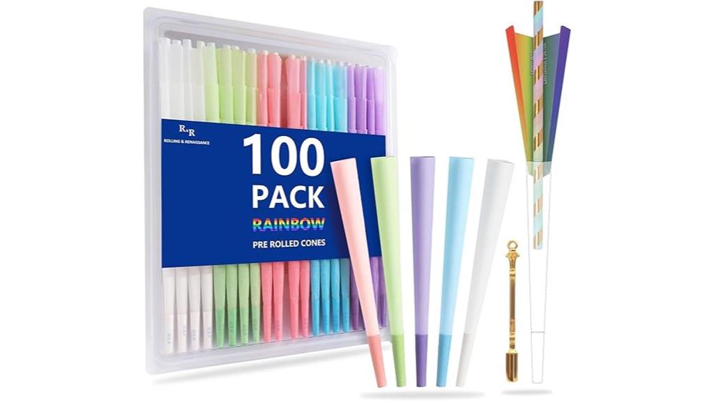 colorful king size papers