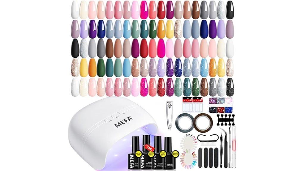 complete 60 piece gel kit