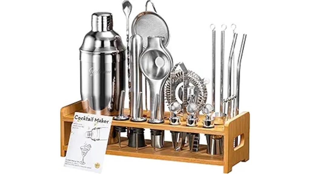 complete barware cocktail set