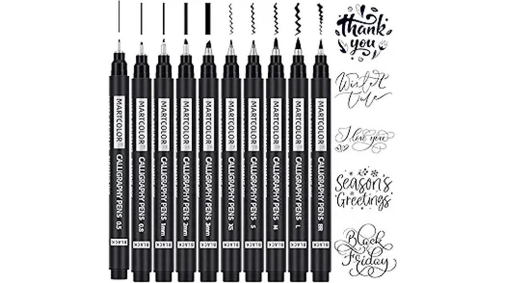 complete calligraphy pen set
