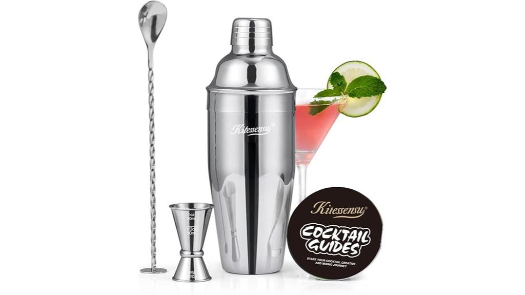 complete cocktail shaking kit