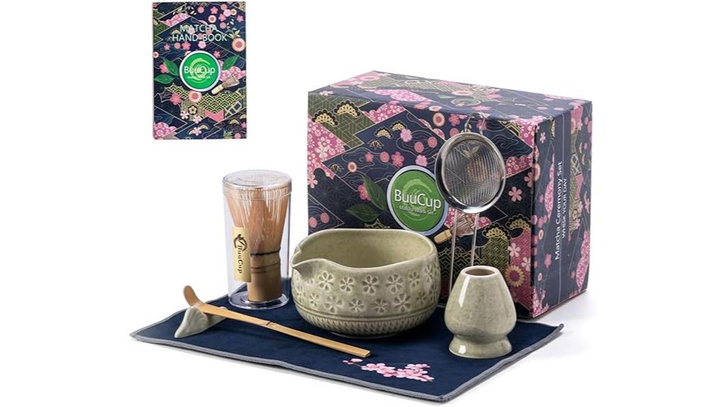 complete matcha tea set