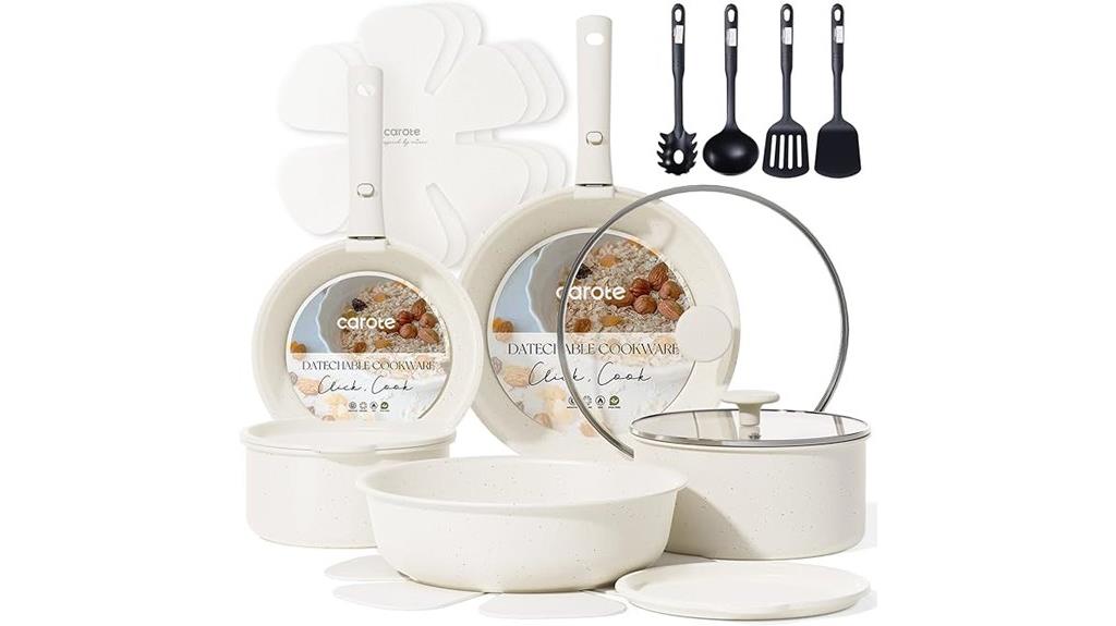 complete non stick cookware set