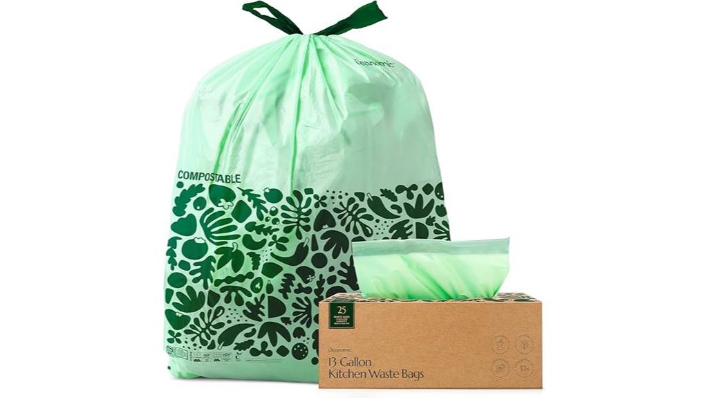 compostable trash bags pack