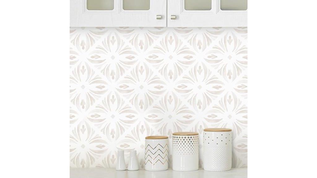 contemporary geometric wallpaper design