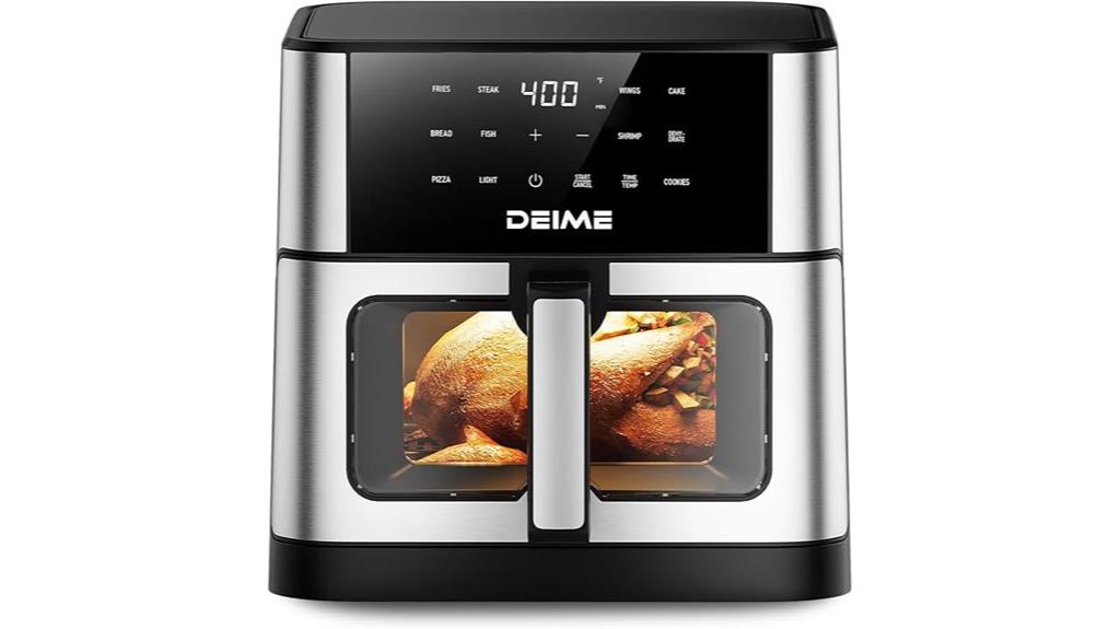 deime 10 2 qt air fryer