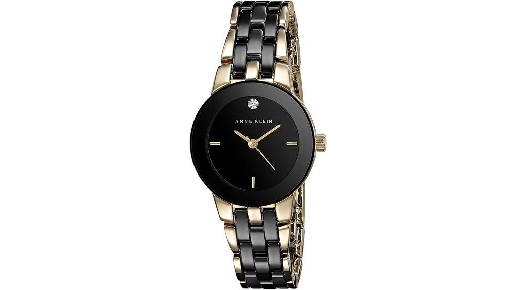 diamond dial ceramic watch