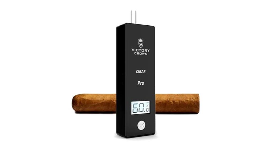 digital cigar humidity monitor