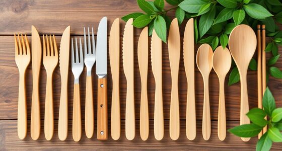 eco friendly bamboo utensil sets