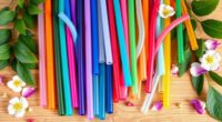 eco friendly stylish silicone straws