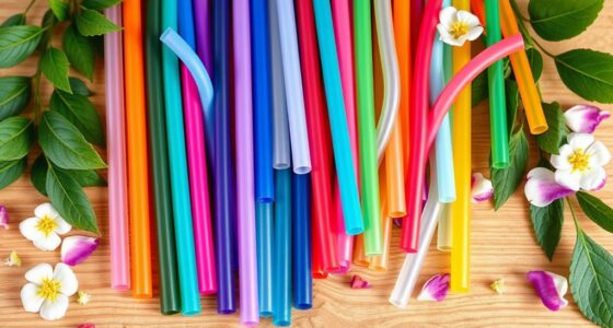 eco friendly stylish silicone straws