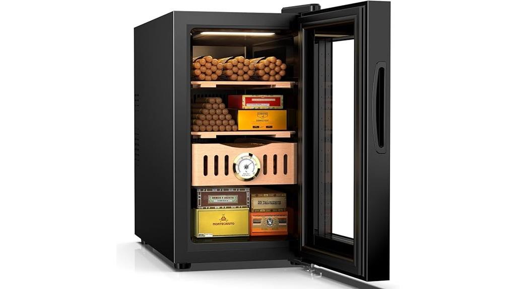 electric cigar humidor features