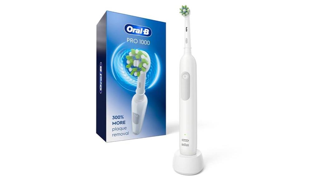 electric toothbrush rechargeable white
