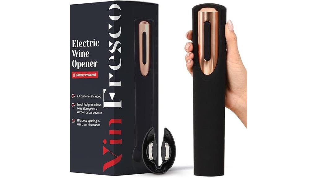electric wine opener set
