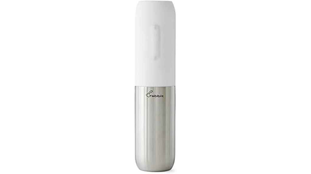 electric wine opener with foil cutter