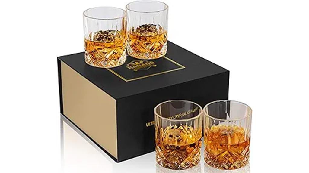 elegant 10 oz whiskey glasses