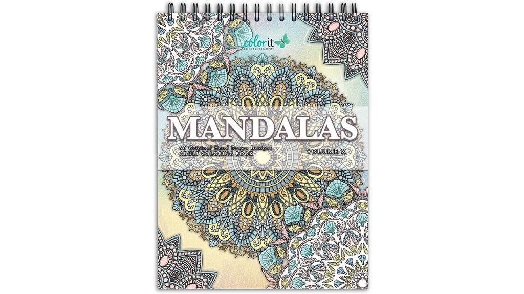 fifty mandala coloring pages