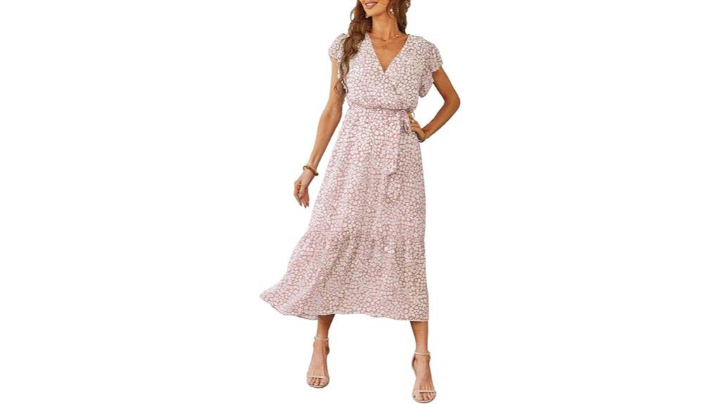 floral boho maxi dress