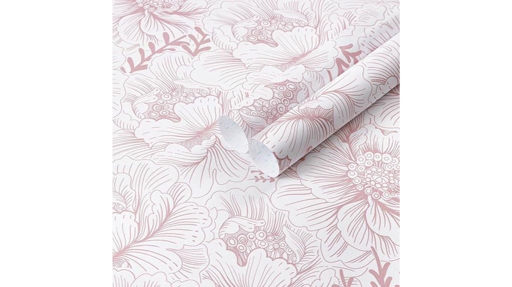 floral peel and stick