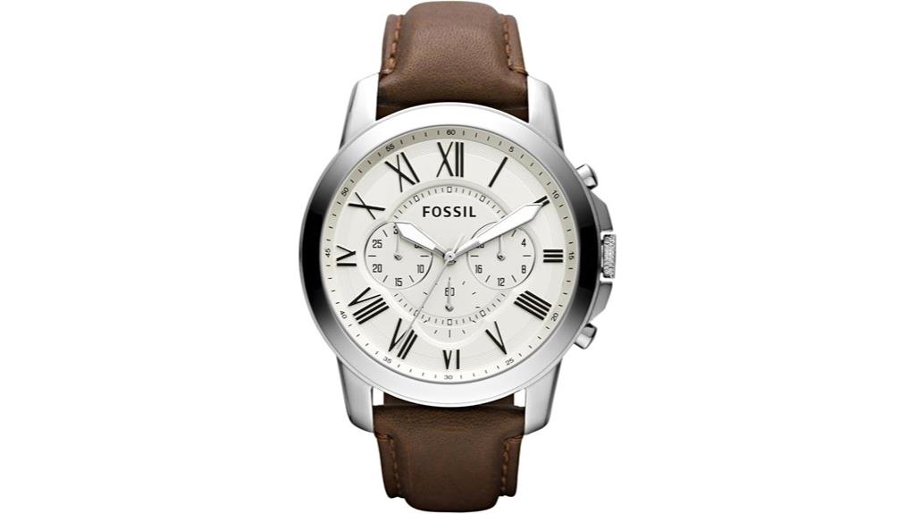 fossil grant chronograph watch