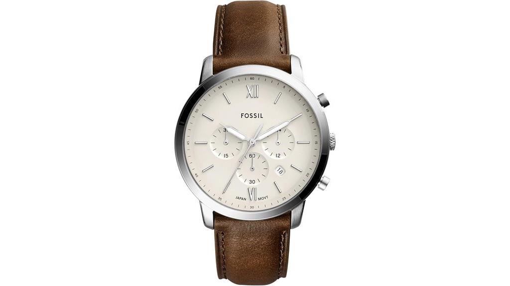 fossil neutra chronograph watch