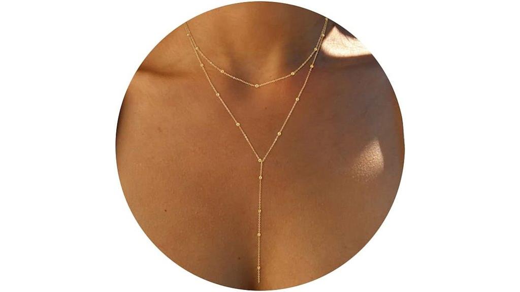 foxgirl gold necklace