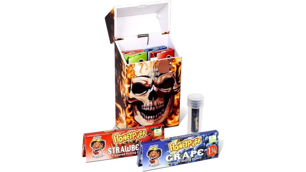 fruit flavored rolling papers kit