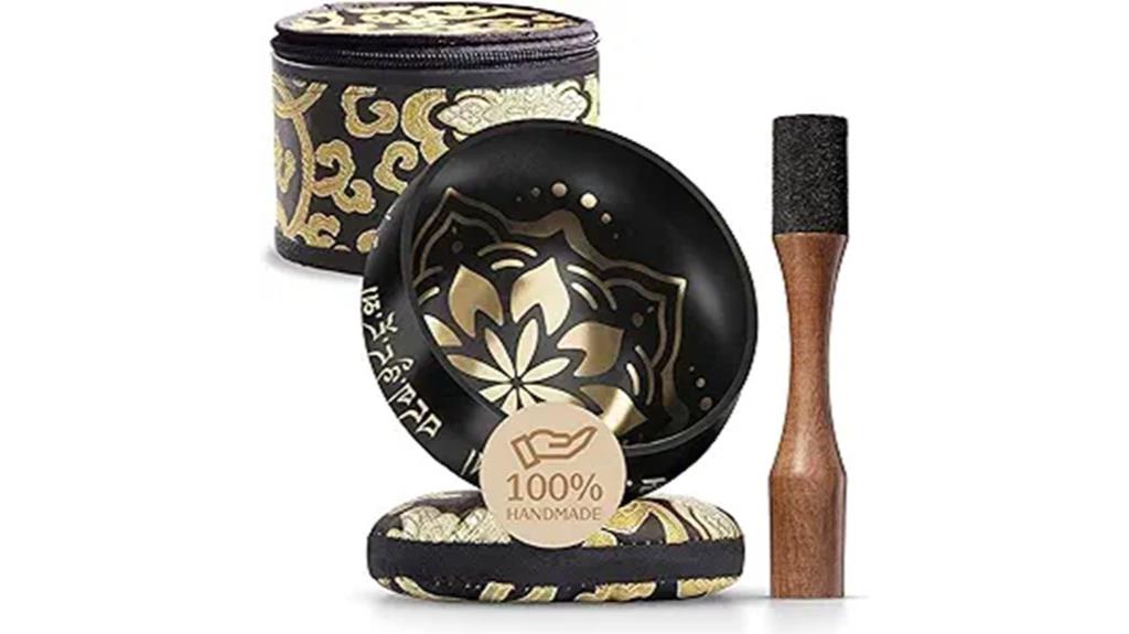 handcrafted singing bowl set
