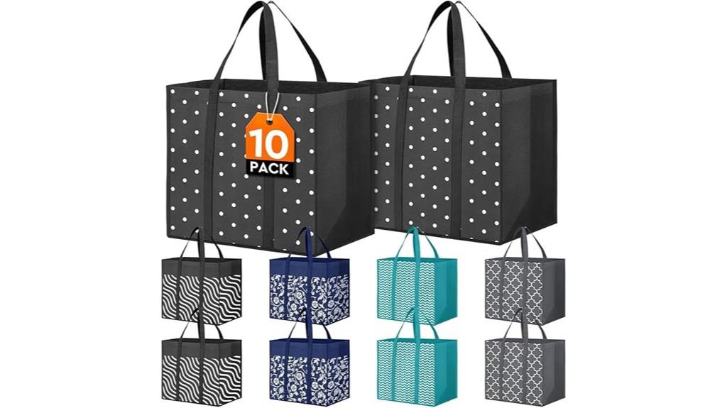heavy duty waterproof grocery bags