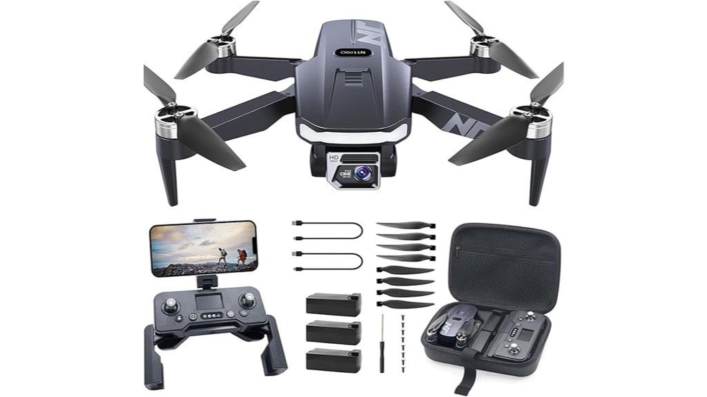 high performance 4k gps drone