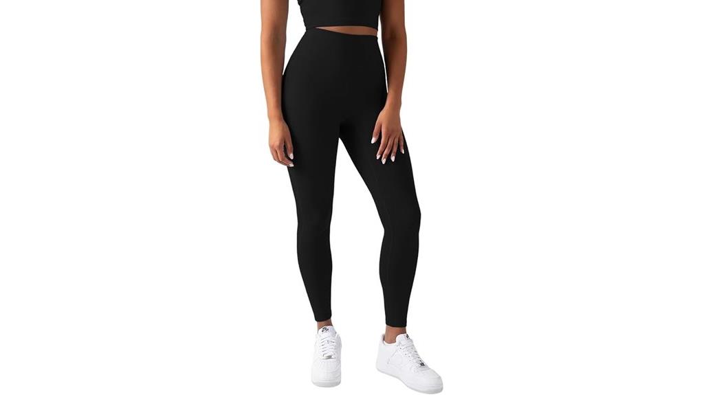 high waist athleisure leggings