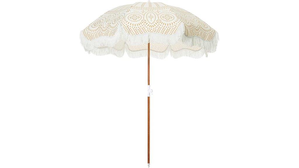 holiday fringe umbrella