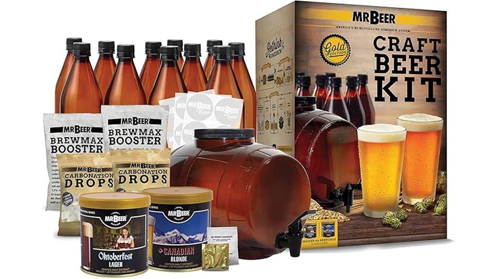 home brewing beer kit